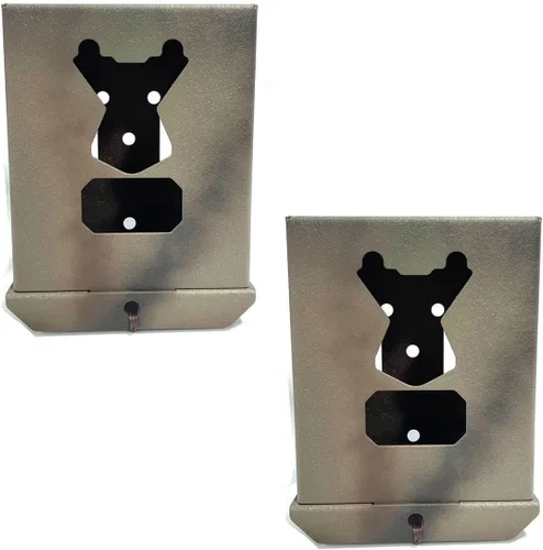Miniatura 6 de Caja de seguridad de acero con recubrimiento en polvo antirrobo compatible con cámaras Spypoint Flex Trail (61090)