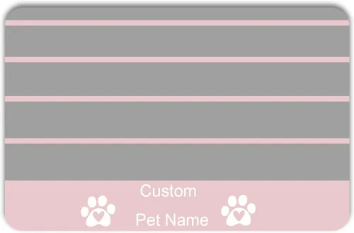 Miniatura 14 de Alfombrilla Personalizada para Cuenco de Gato y Perro - Antideslizante, Impermeable, Alfombrilla Personalizada para Mascotas para Comida y Agua