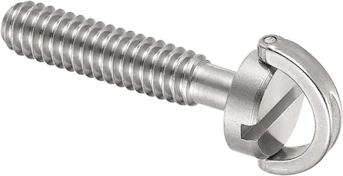 Miniatura 5 de uxcell Tornillo de trípode para cámara - Adaptador de tornillo de montaje macho de 1/4 pulgadas ranurado de 1.18 pulgadas de longitud para soporte