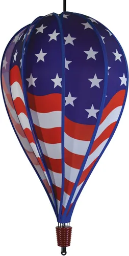 Miniatura 9 de In the Breeze 0995 Batik Quilt Hot Air Balloon Spinner, 10 paneles