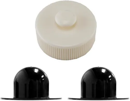Miniatura 9 de Drain Cap for Intex Above Ground Pool, Replacement Strainer Hole-Plug Part 4562/11044/10127, Fits 36" and Larger Pools with 0.25" Hoses, White