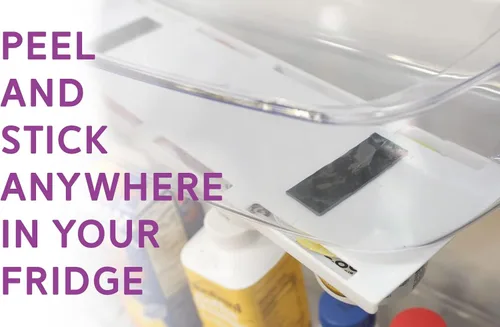 Miniatura 4 de Storage Theory Organizador de yogur para refrigerador, capacidad para 4 tazas de yogur griego de boca ancha, organizador de almacenamiento de yogur