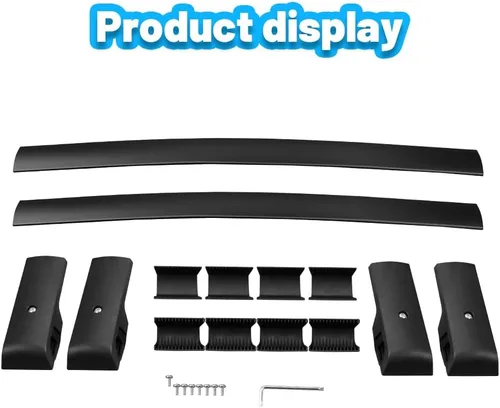 Miniatura 3 de HEKA - Barras transversales para techo para Subaru XV Crosstrek 2013-2026, portaequipajes de aluminio para equipaje, bolsa de carga para kayak