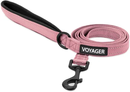 Miniatura 29 de Best Pet Supplies Correa reflectante Voyager para perros con mango de neopreno, para razas pequeñas, medianas y grandes, bonita y resistente