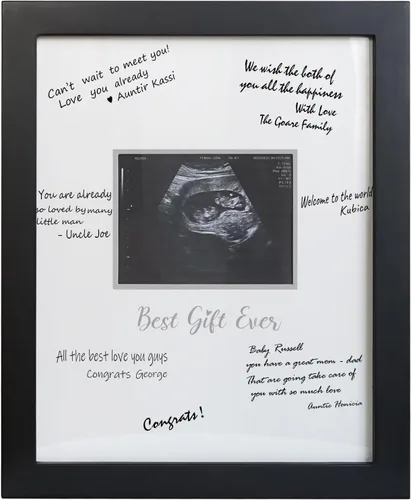 Miniatura 12 de Sonogram - Marco de fotos para abuela, marco de fotos de ultrasonido, anuncio de embarazo para abuela, ideas de anuncio de bebé, marco de fotos