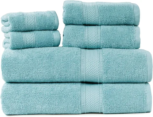 Miniatura 13 de HILLFAIR 600 GSM- 40 x 80 pulgadas- 100% algodón juego de 2 toallas de baño XXL extragrandes- suaves altamente absorbentes toallas de baño jumbo