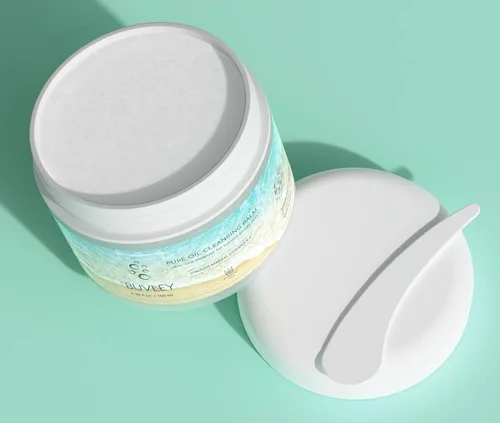 Miniatura 2 de Bálsamo limpiador de aceite puro I pH bajo, vegano, libre de crueldad Desmaquillante diario calmante e hidratante limpiador facial