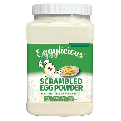 Eggylicious Mezcla para Huevos Revueltos – Hecha con Huevos Enteros Libres de Hormonas/Rica en Proteína – Desayuno Fácil y Delicioso – Ideal para