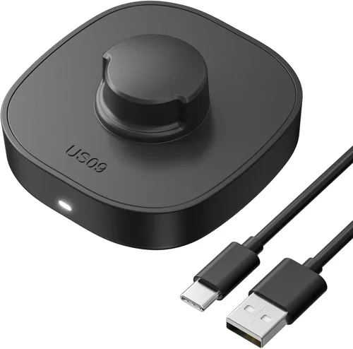 Miniatura 7 de Compatible with Ring Gen3 Charger Size 6, Fast and Safe Charging Dock with USB-C Cable, Travel-Friendly Design for Smart Ring (Black)