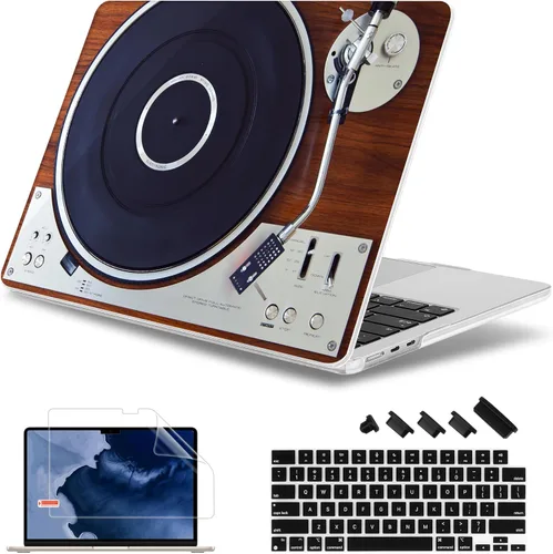 Miniatura 17 de May Chen para M4 MacBook Air de 13.6 pulgadas Funda 2025 2024 2023 2022 Modelos: A3240 A3113 M3 A2681 M2, Carcasa de plástico rígido para MacBook