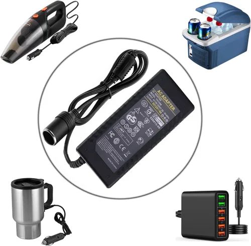 Miniatura 7 de Convertidor de CA a CC de 100 V-240 V a 12 V/6 A 72 W, adaptador de fuente de alimentación para encendedor de cigarrillos de automóvil, enchufe