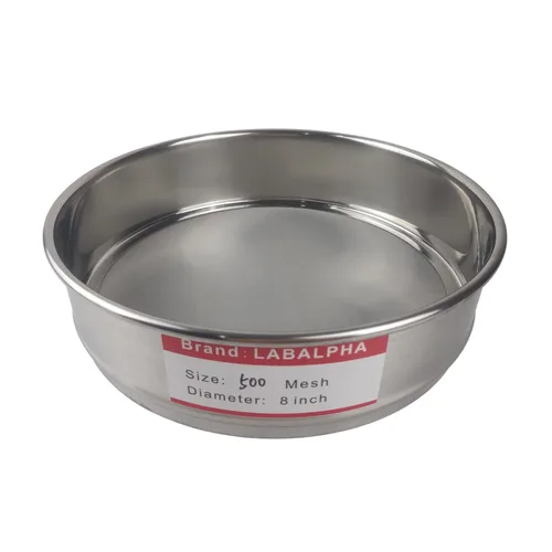 Miniatura 6 de LABALPHA Laboratorio tamices Pan con tapa, 8" de diámetro, acero inoxidable 304