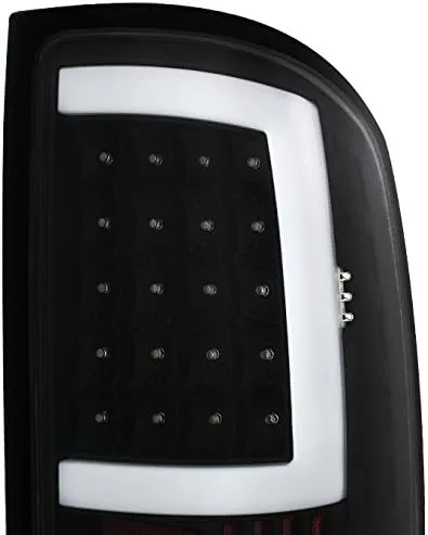 Miniatura 5 de AKKON - Para 07-13 Sierra 1500 07-14 Sierra 2500 3500 HD Camioneta Pickup Negras Luces Traseras G2 LED Faros de Freno en Pareja