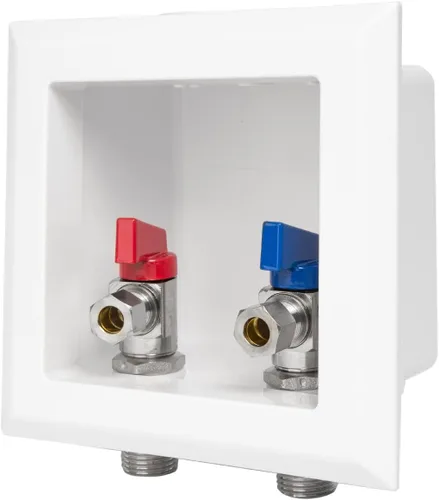 Miniatura 7 de EFIELD Pex Caja de salida de grifo premontada, entrada Pex de púas de 1/2 pulgada con válvula de bola de 1/4 vuelta instalada para suministro