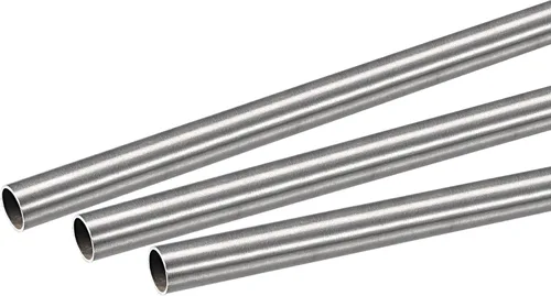 Miniatura 26 de uxcell Tubo redondo de acero inoxidable 304 0.197 in OD 0.024 in espesor de pared 9.843 in longitud 3 piezas