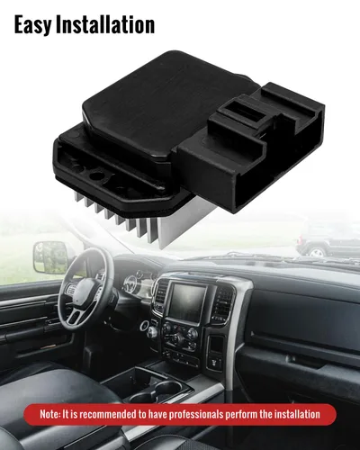 Miniatura 6 de TIKSCIENCE Resistencia del motor del soplador HVAC 68018105AA para Jeep Chrysler Dodge Avenger Caliber Journey Promaster Ram 1500 2500 3500 4500