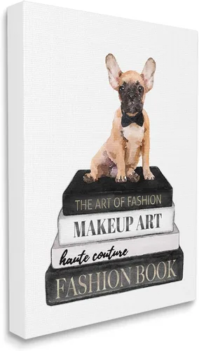 Miniatura 3 de Stupell Industries Amanda Greenwood - Cartera de moda para mascotas con diseño de bulldog francés