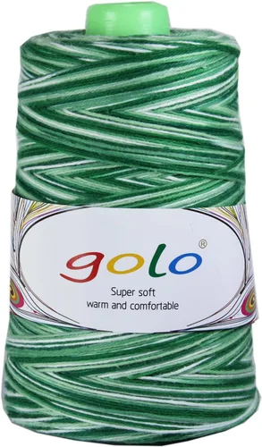 Miniatura 30 de golo Hilo de cono de lana para tejer 8.8oz 400yd 100% hilo de lana para tejer a mano 401-Blanco