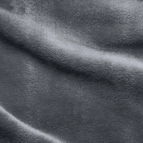 Miniatura 3 de Elegant Comfort Lujosa manta ultrasuave de microterciopelo suave y aterciopelada, tamaño individual/individual XL, color gris 2-Gris