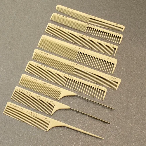 Miniatura 5 de Cricket Silkomb Pro-55 Peine de cola de rata de diente ancho profesional para estilista para burlas, seccionar, separar, elevar, tejer, peinar