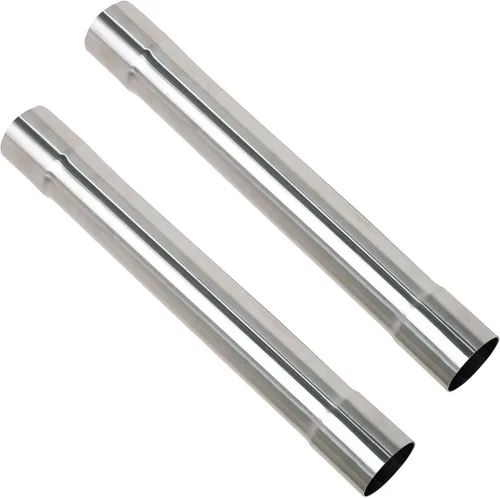 Miniatura 14 de 1.75 Pulgadas Tubo de Escape T304 de Acero Inoxidable (Tubo SS), Tubo Recto de 1 3/4"ID de Longitud 17.3" con Terminación Ensanchada y Pulida, Tubo