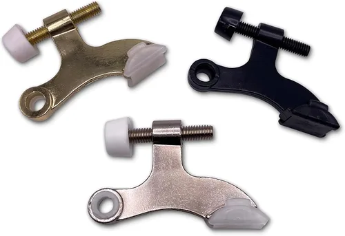 Miniatura 7 de DCC Home Decor - Paquete de 12 topes de puerta con pasador de bisagra, ajustable, resistente, protector de pared de 2.5 pulgadas de ancho con Mate