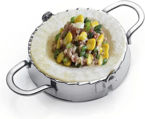 Miniatura 2 de BestUtensils, accesorio de cocina, molde de acero inoxidable para ravioles, empanadillas, pierogi, también se utiliza para cortar masa de hojaldre