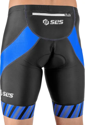 Miniatura 9 de SLS3 Pantalones cortos de triatlón para hombre, 8 pulgadas, pantalones cortos de triatlón para hombre, pantalones cortos de triatlón, FX Z