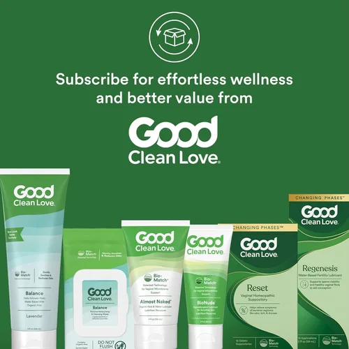Miniatura 6 de Good Clean Love Regenesis - Lubricante apto para fertilidad, lubricante a base de agua para mujeres y parejas que intentan concebir, con iones