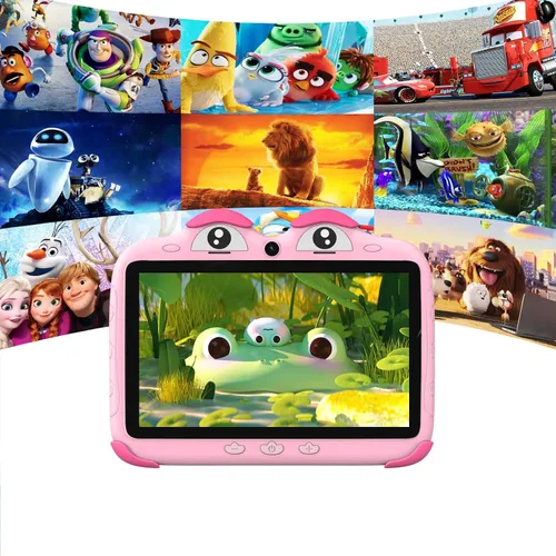 Miniatura 2 de Tablet para Niños de 7 Pulgadas 32GB con WiFi, Tablet para Niños Pequeños con Software Instalado Control Parental, Tabletas Android para Aprendizaje