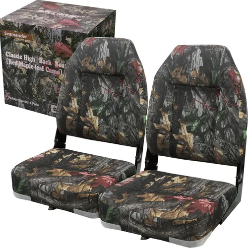 Miniatura 6 de Seamander - Asiento de barco con respaldo bajo Camuflaje (101S)