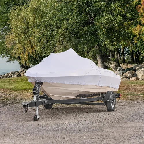 Miniatura 4 de Transhield Funda universal para barco marino Impermeable, resistente Correas y rejillas de ventilación incluidas