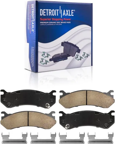 Miniatura 41 de Detroit Axle - Pastillas de Freno para Nissan Altima Sentra 350Z Juke INFINITI G35, Pastillas de Freno Cerámica Delanteras y Traseras Reemplazo