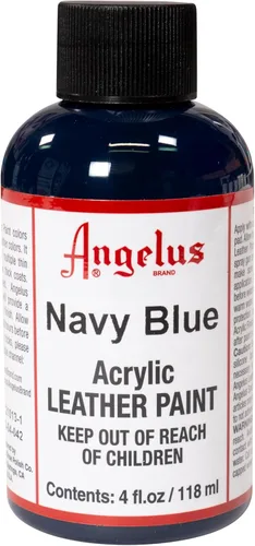 Miniatura 81 de Angelus - Pintura acrílica para cuero, 4 Fl Oz, color blanco - Pintura para cuero profesional flexible, resistente a grietas, arañazos