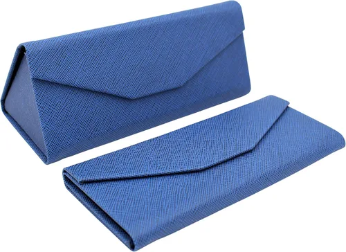 Miniatura 14 de Real Sic Funda para lentes de sol para hombres y mujeres, soporte magnético plegable para lentes de sol, inspirado en el color sólido