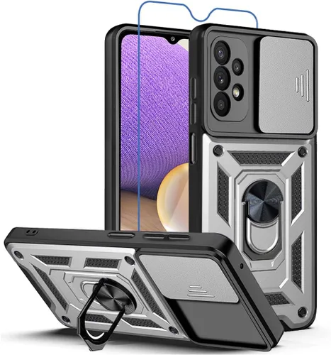 Miniatura 13 de Para Samsung Galaxy A13 5G Caso: Caja Del Teléfono Con Protector De Pantalla Para Samsung Galaxy A13 5G - Azul