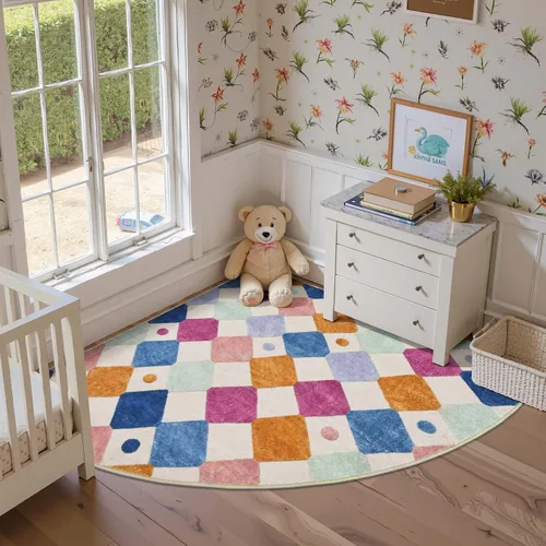 Miniatura 76 de jinchan Alfombra a rayas de 2 x 3 para entrada, alfombra de cocina, tapete pequeño, antideslizante, ligero, de bajo perfil, decoración para entrada