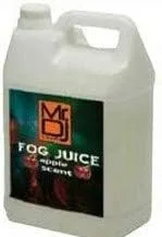 Miniatura 2 de Paquete con 4 artículos: MR DJ Fog Juice Fluid Lemon Scent Galones de niebla/humo/neblina Máquina de recarga de jugo líquido líquido a base de agua