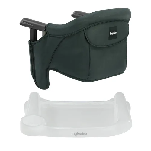 Miniatura 27 de Inglesina Silla de mesa rápida, color negro + bandeja de comedor rápido, silla alta portátil para bebés, para bebés y niños pequeños de hasta 37