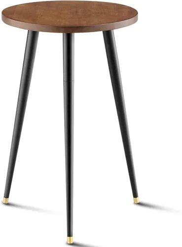 Miniatura 13 de KINNARY Soporte para plantas de interior, mesa de madera de mediados de siglo para macetas, soporte alto de metal resistente, decoración moderna