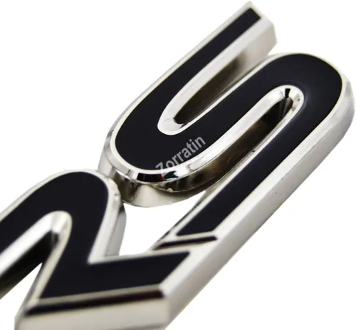 Miniatura 2 de Diseño de emblema RS de metal pre-adhesivo 3D para Chevrolet Camaro Malibu Spark Trax Equinox Silverado y Mustang RS