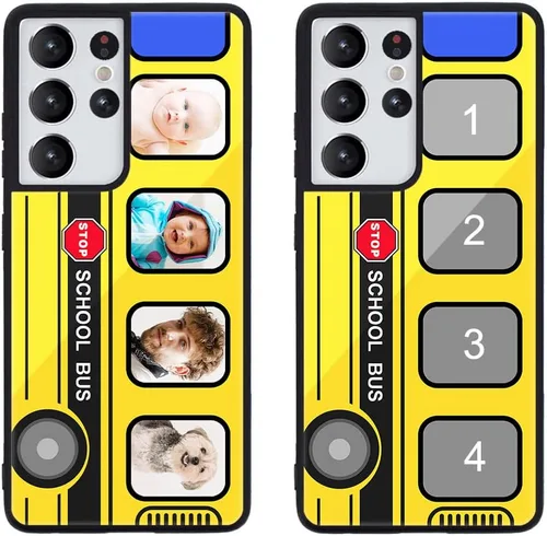 Miniatura 569 de Funda de teléfono personalizada para Samsung Galaxy S22+ / S22 Plus 5G, funda de TPU suave de vidrio templado antiarañazos personalizada con foto
