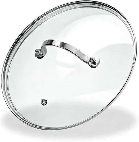 Miniatura 28 de Tapa de vidrio templado de 6 pulgadas, repuesto universal para olla y sartén para cocina en casa, cubierta de utensilios de cocina apta