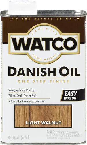 Miniatura 10 de Watco 65151H Aceite Danés de Acabado para Madera, Pinta, Nogal Oscuro Dorado (Golden Oak)
