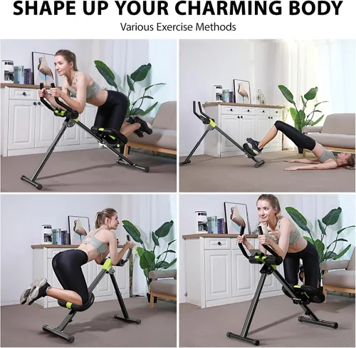 Miniatura 6 de Equipo de Entrenamiento Abdominal, Máquina de Abdominales para Gimnasio en Casa, Equipo de Ejercicio de Entrenador Abdominal para Ejercicio