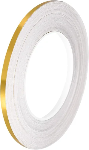 Miniatura 12 de uxcell Adhesivo autoadhesivo de aluminio de 1.18 pulgadas x 164 pies, tira de cinta adhesiva impermeable para pared, gabinete, cocina