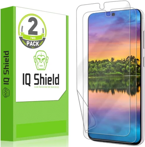 Miniatura 13 de IQShield Paquete de 2 protectores de pantalla para Samsung Galaxy S22, fácil instalación, antiarañazos, antiburbujas, película de TPU transparente