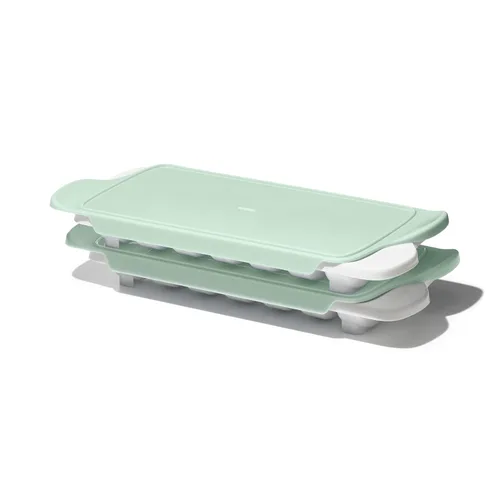 OXO Tot Paquete de 2 bandejas congeladoras de alimentos para bebés - Opal