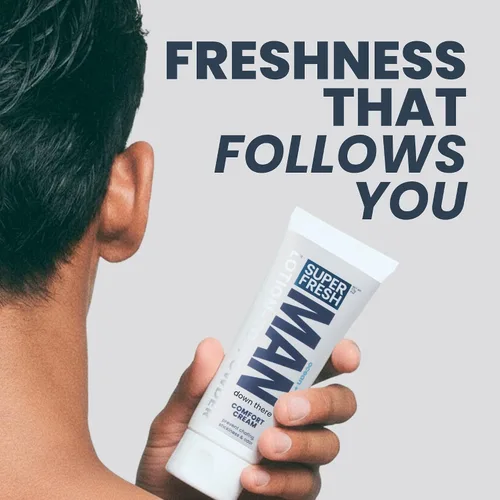Miniatura 7 de Super Fresh Desodorante de bola para hombres – Protección en polvo Previene partes adhesivas y olores del hombre Sin talco, sin parabenos, sin
