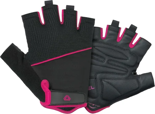 GW Bicycles - Guantes de ciclismo Guantes de bicicleta de medio dedo para hombres y mujeres con cuero sintético en la palma